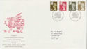 1993-12-07 Wales Definitve Stamps Cardiff FDC (63273)