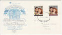 1986-07-23 Royal Wedding Stamps Devon Souv (63324)