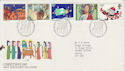 1981-11-18 Christmas Stamps Bureau FDC (63349)
