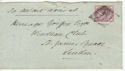 Queen Victoria Stamp Used on Cover (63546)