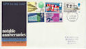 1969-04-02 Anniversaries Stamps Plymouth FDC (63643)