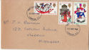 1968-11-25 Christmas Stamps London FDC (63672)