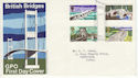 1968-04-29 British Bridges Stamps Bureau FDC (63844)