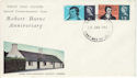 1966-01-25 Robert Burns Stamps London FDC (63852)