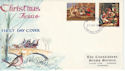 1967-11-27 Christmas Stamps Fareham FDC (63864)