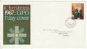 1967-10-18 Christmas Stamp Bureau FDC (63865)