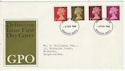 1968-02-05 Definitive Stamps Windsor FDC (63887)