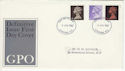 1967-06-05 Definitive Stamps London EC FDC (63892)