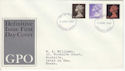 1967-06-05 Definitive Stamps Windsor FDC (63896)
