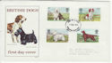 1979-02-07 Dogs Stamps Newcastle FDC (63953)