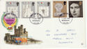 1969-07-01 Investiture Stamps Plymouth FDC (63990)