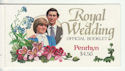 Penrhyn Royal Wedding Official Booklet Stamps (64069)