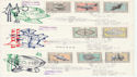 1974-03-12 San Marino Armour Stamps x3 FDC (64078)