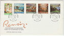 1983-09-06 Guernsey Renoir Paintings Stamps FDC (64134)