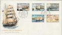 1983-11-15 Guernsey Shipping Stamps FDC (64135)