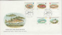 1985-01-22 Guernsey Fish Stamps FDC (64139)