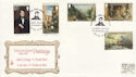 1980-11-15 Guernsey Le Lievre Paintings Stamps FDC (64171)