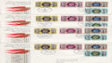 1977 Silver Jubilee Tour QEII x 10 Covers (64228)