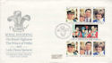 1981-07-29 Guernsey Royal Wedding Stamps FDC (64266)