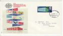 1969-04-02 Europa Anniversary Stamp Bognor FDC (64317)