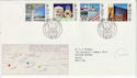 1987-05-12 Architects in Europe Stamps Ipswich FDC (64479)