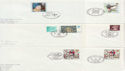 Forces Theme Postmarks on Cover x6 (64567)