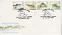 1983-01-26 River Fish Stamps Teign FDC (64614)