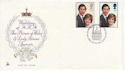 1981-07-22 Royal Wedding Stamps London EC FDC (64800)