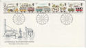 1980-03-12 Railway Stamps Bureau FDC (64815)