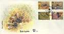 1992-05-21 Bee Types Stamps FDC (6484)