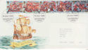 1988-07-19 The Armada Stamps Blackburn FDC (64928)