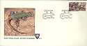1986-04-01 Lizard Definitive Stamp FDC (6496)