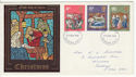 1970-11-25 Christmas Stamps Battersea FDC (64990)