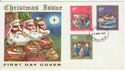 1970-11-25 Christmas Stamps Enfield FDC (64992)
