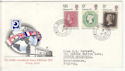 1970-09-18 Philympia Stamps Sutton Coldfield cds FDC (65007)