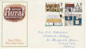 1970-02-11 Rural Architecture Stamps London FDC (65036)