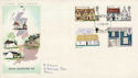 1970-02-11 Rural Architecture Stamps Croydon FDC (65040)