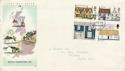 1970-02-11 Rural Architecture Stamps Bognor FDC (65042)