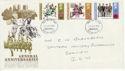 1971-08-25 Anniversaries Stamps Newport FDC (65081)