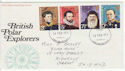 1972-02-16 Polar Explorers Stamps Llanelli FDC (65114)