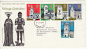 1972-06-21 Village Churches Stamps London FDC (65128)