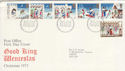 1973-11-28 Christmas Stamps Bureau FDC (65190)