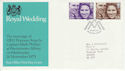 1973-11-14 Royal Wedding Stamps Windsor FDC (65199)
