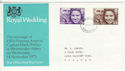 1973-11-14 Royal Wedding Stamps Devon FDC (65206)