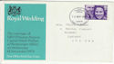 1973-11-14 Royal Wedding Stamps Cardiff FDC (65212)