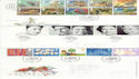 2002 x15 GB First Day Covers From 2002 With SHS (65217)