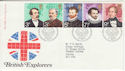 1973-04-18 British Explorers Stamps Bureau FDC (65256)