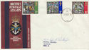 1971-10-13 Christmas Stamps Forces 64 cds FDC (65277)