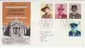 1974-10-09 Churchill Stamps Blenheim FDC (65306)