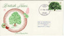 1974-02-27 British Trees Stamp Newport FDC (65313)